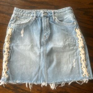 Mavi denim skirt